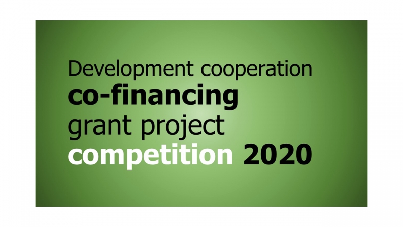 Grant competition launched for the co-financing of development cooperation and global education projects