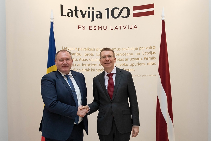 Foreign Minister: Latvia and Moldova have friendly and constructive relations that should be strengthened economically