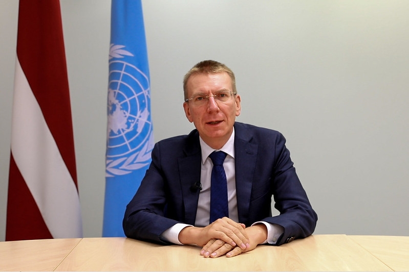 Latvian Foreign Minister calls on the UN Human Rights Council to establish a Human Rights Monitoring Mission in Belarus