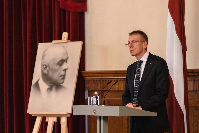 Reburial of Miķelis Valters, an initiator of the idea of Latvia’s statehood 