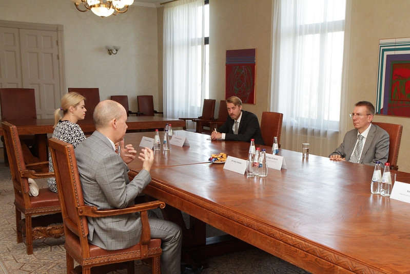 The Foreign Minister discusses developments in Belarus with representatives of Belarusian opposition