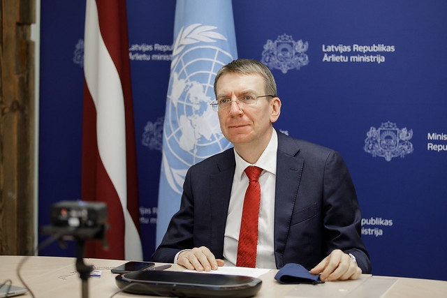 Edgars Rinkēvičs calls on UN to investigate the persecution of journalists in Belarus