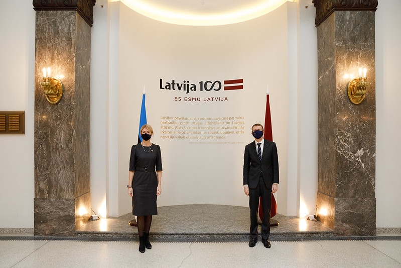 The Foreign Ministers of Latvia and Estonia discuss regional cooperation and current international relations