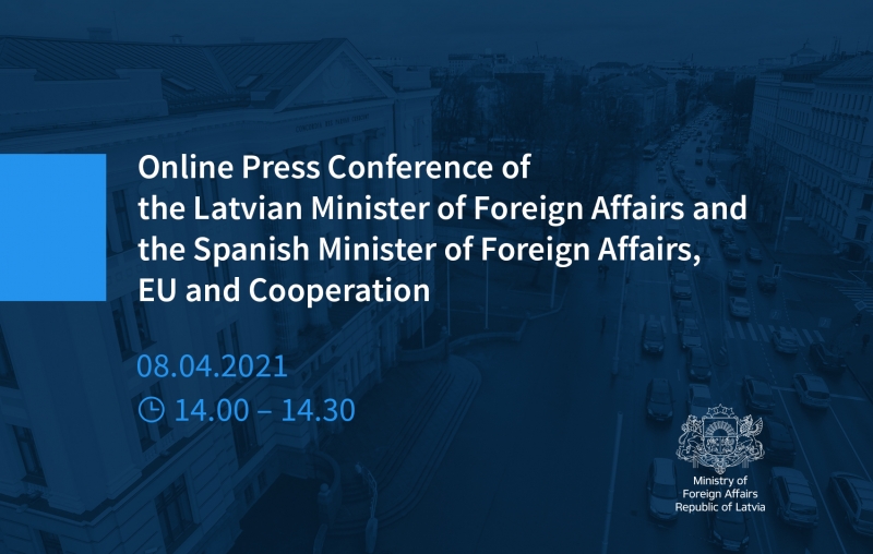 The Minister for Foreign Affairs, European Union and Cooperation of Spain to arrive in Latvia on a working visit