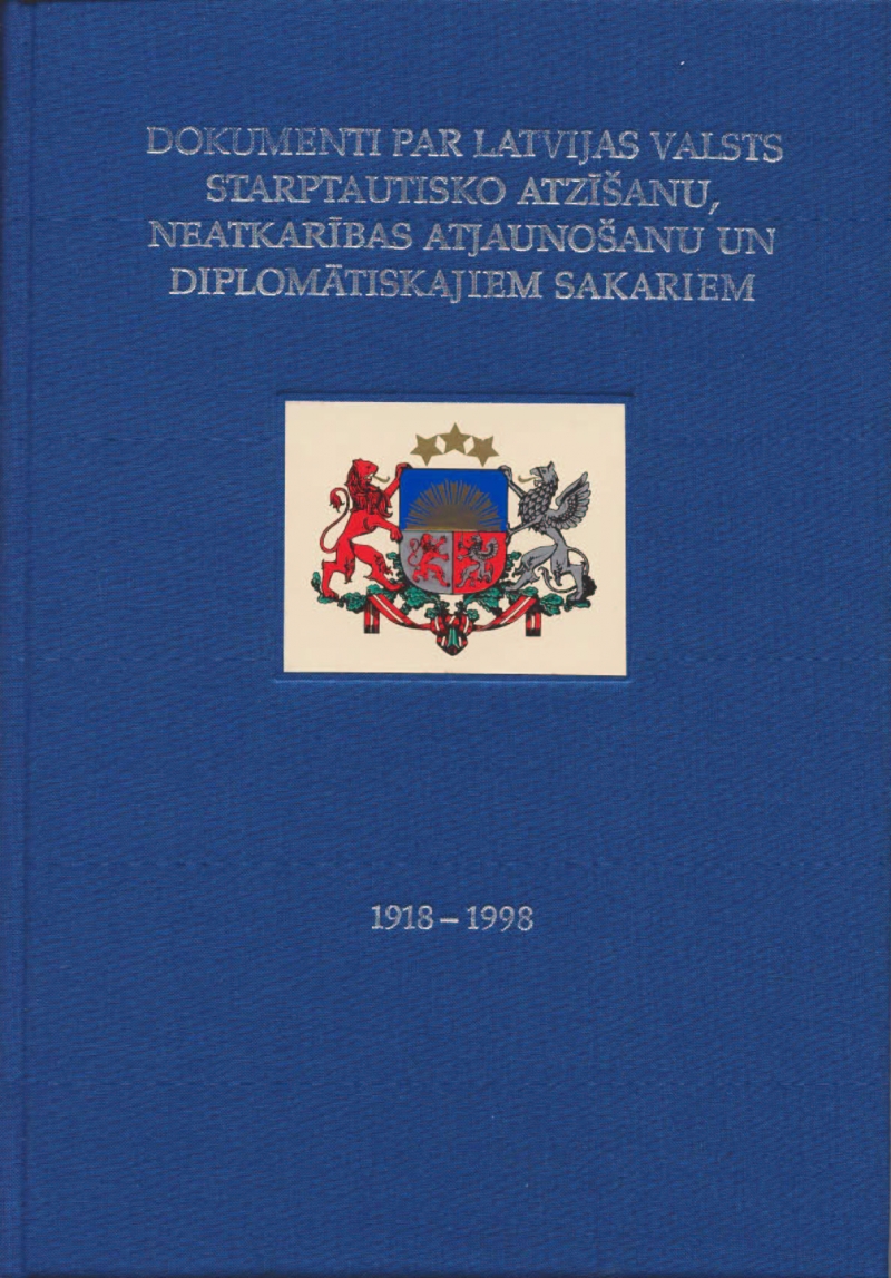 Ārlietu ministrijas publikācijas
