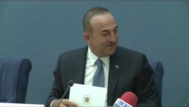 Edgars Rinkēvičs tikās ar Turcijas ārlietu ministru Mevlitu Čavušolu (Mevlüt Çavuşoğlu)