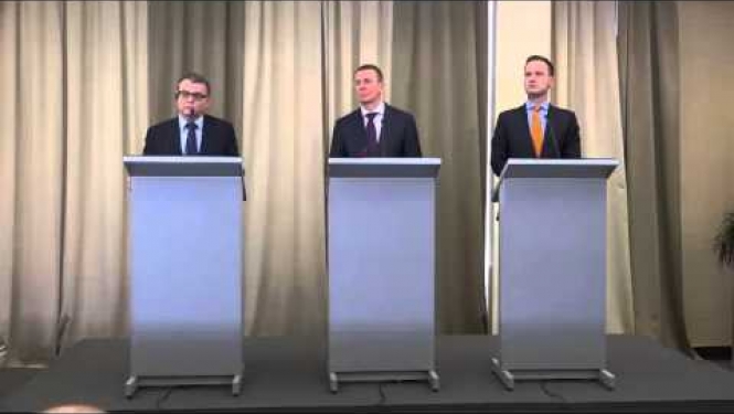 Baltijas, Ziemeļvalstu un Višegradas valstu ārlietu ministru sanāksmes preses konference