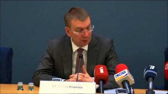 Edgara Rinkēviča preses konfrence par Latvijas prezidentūras ES Padomē svarīgākajiem rezultātiem