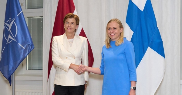 Paipa Bragi: Latvijai un Somijai ir kopīga atbildība par drošību uz Eiropas ārējām robežām