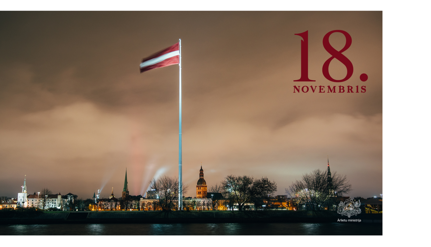 Ārlietu dienests sveic Latvijas svētkos!