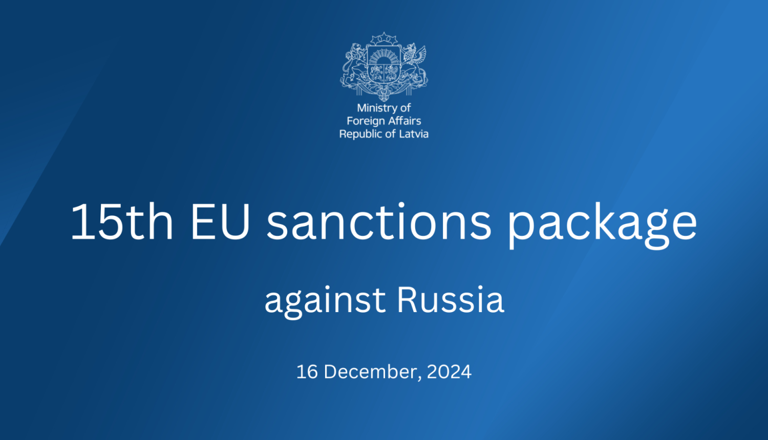 15th round of sanctions