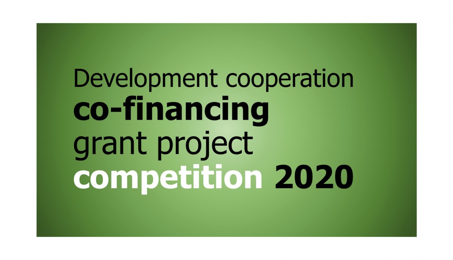 Grant competition launched for the co-financing of development cooperation and global education projects