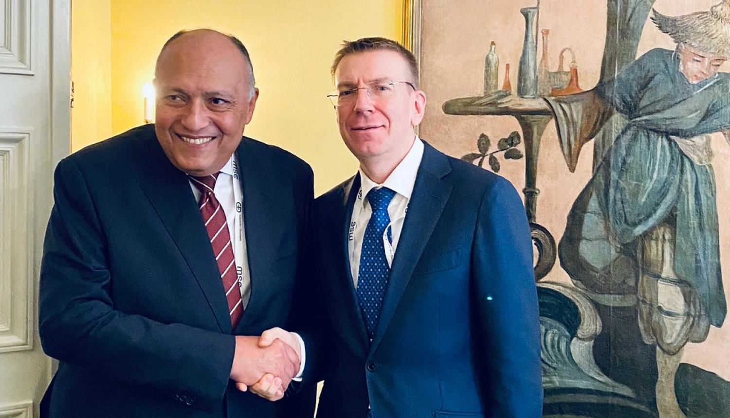 Tiekoties ar Ēģiptes ārlietu ministru, E. Rinkēvičs apspriež Latvijas-Ēģiptes sadarbību un situāciju Lībijā
