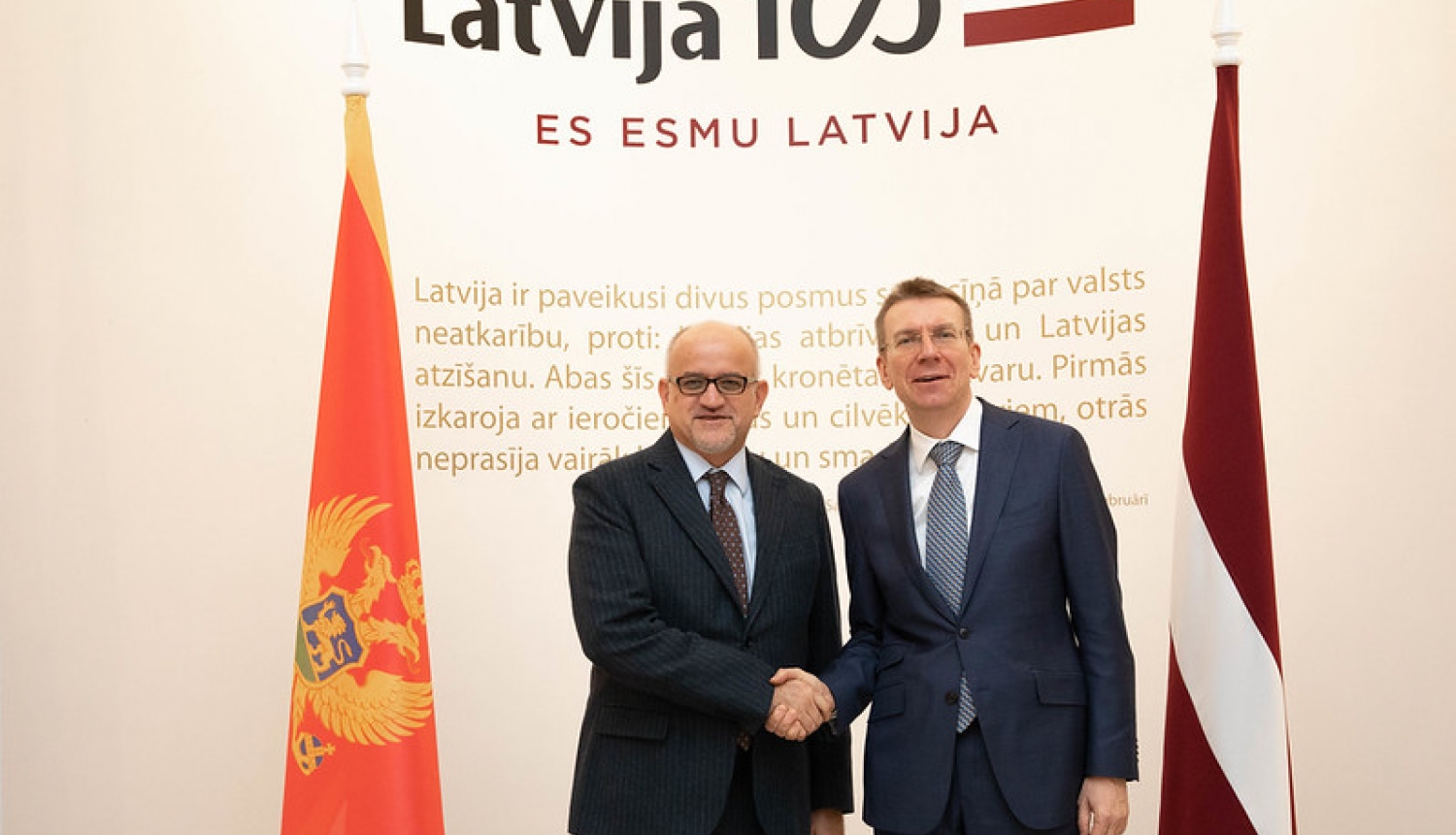 Ārlietu ministrs: Melnkalnes dalība NATO paplašinātās klātbūtnes kaujas grupā Latvijā ir nozīmīgs ieguldījums Baltijas reģiona drošības stiprināšanā