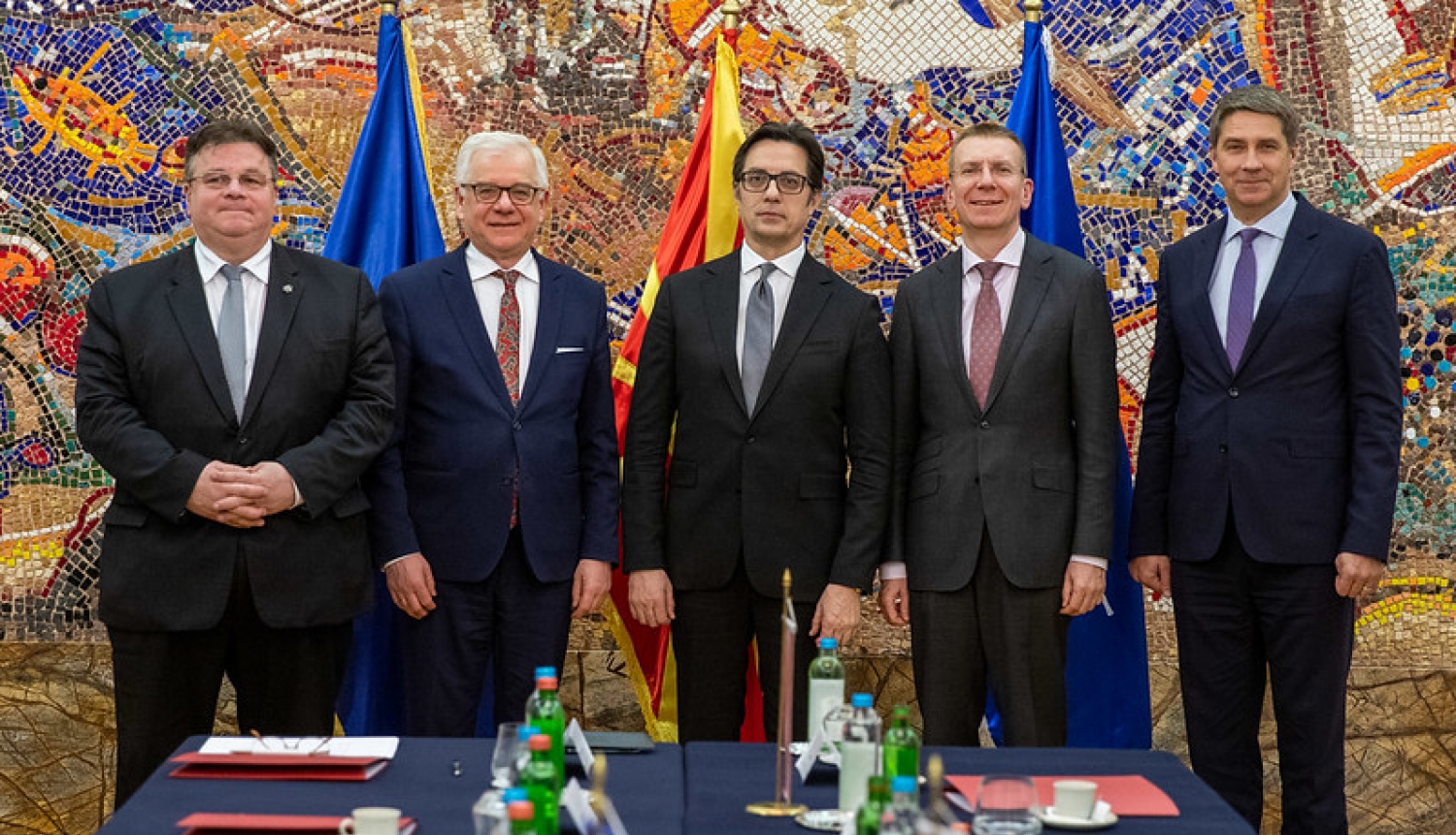 Ārlietu ministrs pauž stingru atbalstu ES iestāšanās sarunu sākšanai ar Ziemeļmaķedoniju