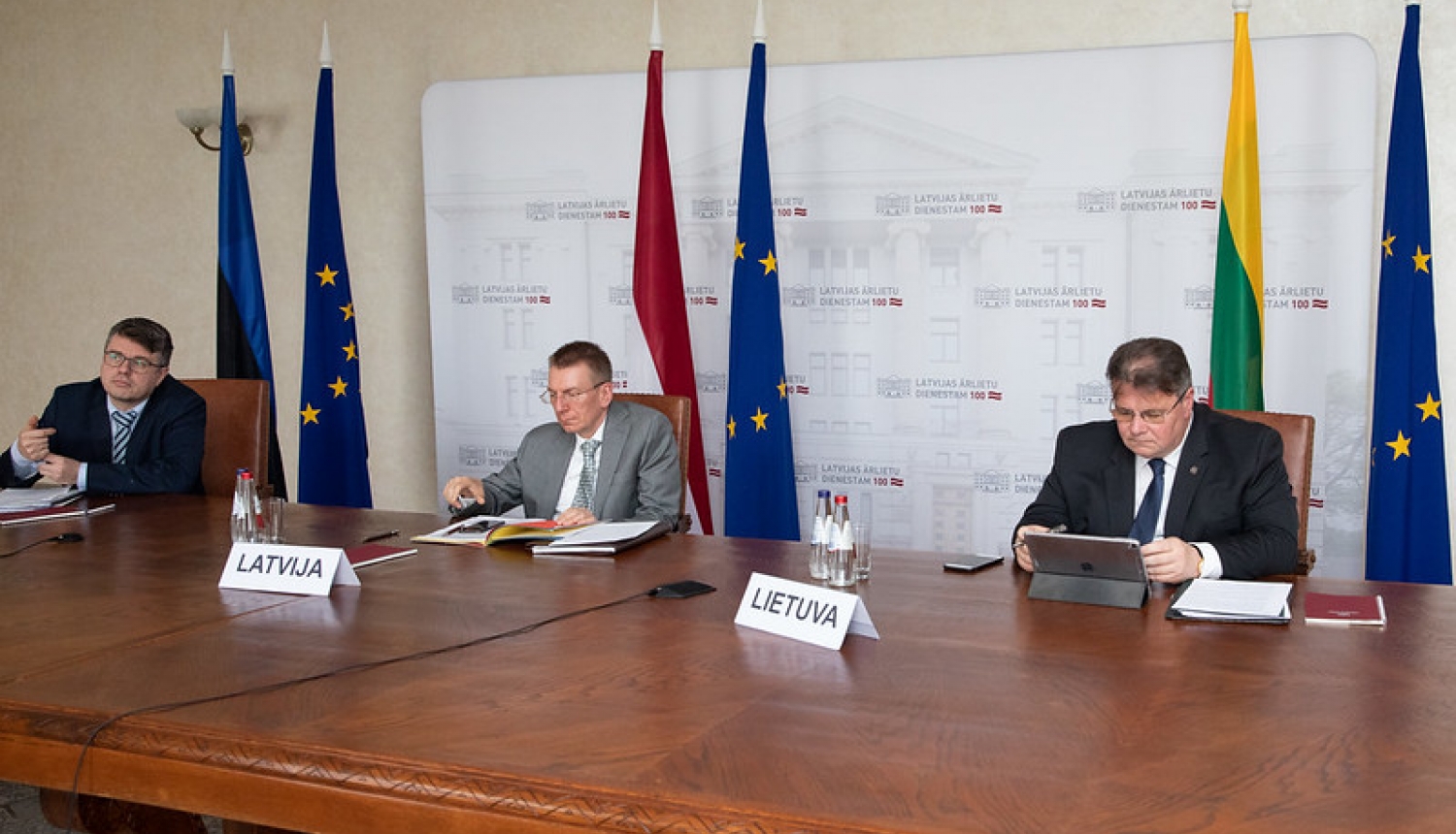 Edgars Rinkēvičs supports unified EU position on Middle East Peace Process
