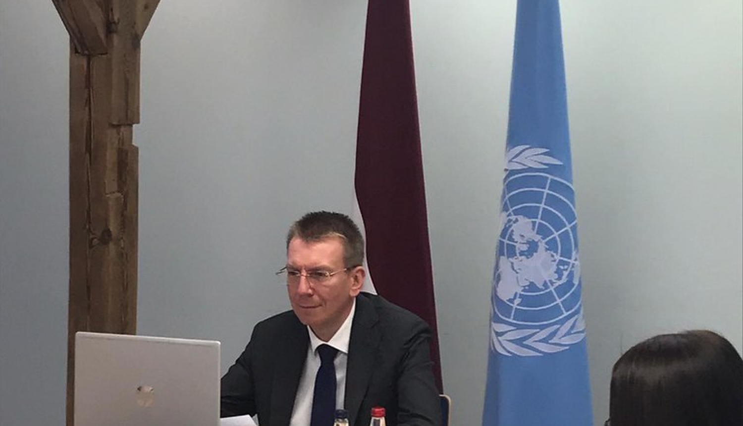 Ārlietu ministrs ANO dalībvalstīm uzsver starptautisko tiesību nozīmi kibertelpā