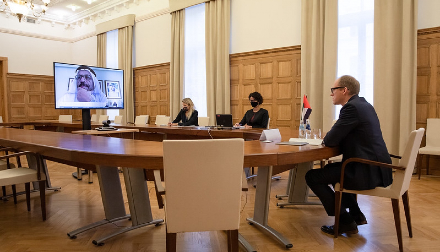 Latvija un Apvienotie Arābu Emirāti politiskajās konsultācijās pārrunā divpusējās attiecības un reģionālās aktualitātes
