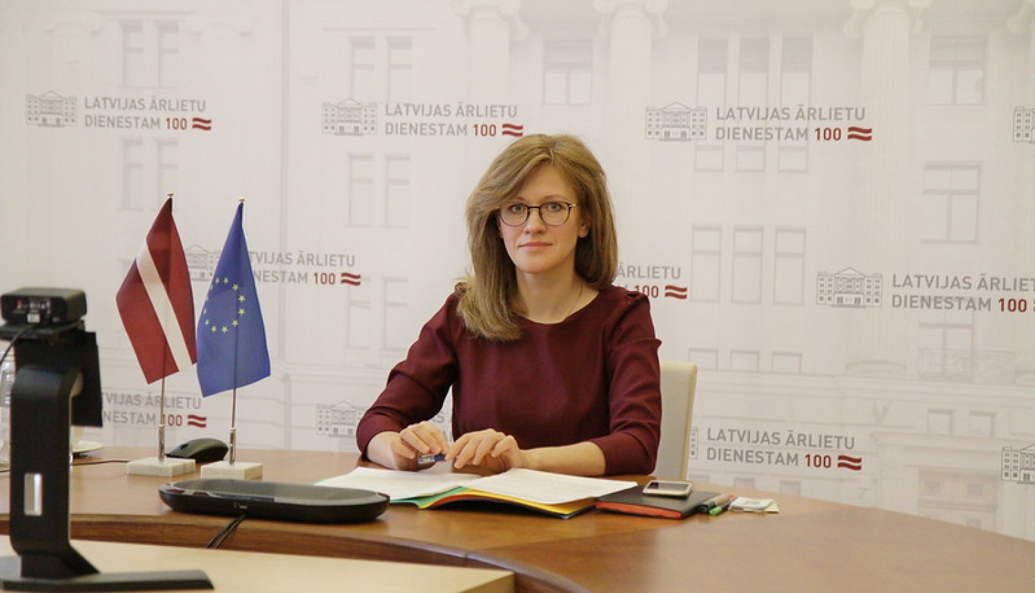 Zanda Kalniņa-Lukaševica calls for focusing on fight against disinformation as part of the European Democracy Action Plan