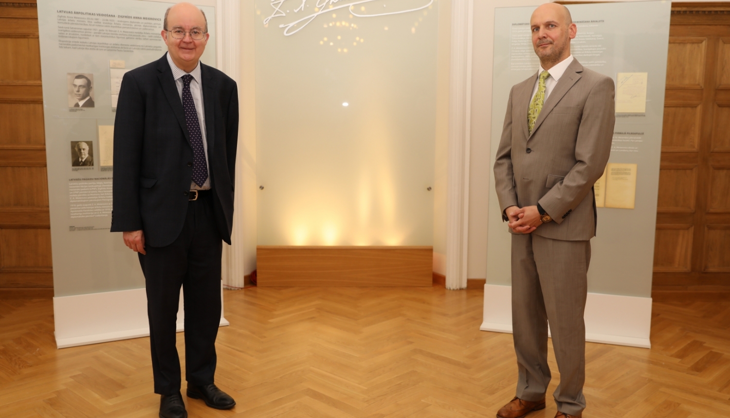 Ar jauno Apvienotās Karalistes vēstnieku Latvijā tiek pārrunāta divpusējā sadarbība