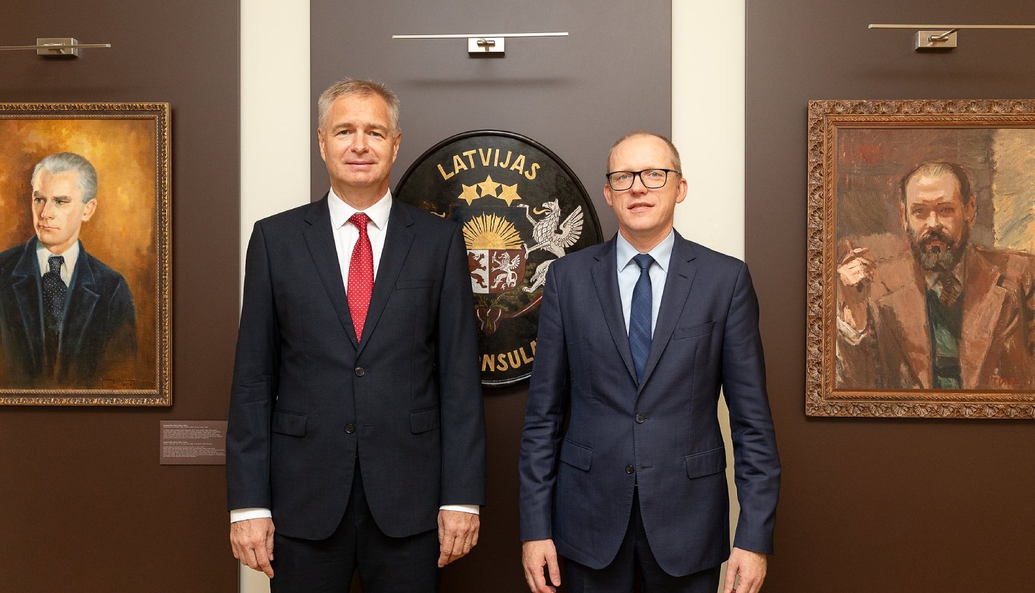 Valsts sekretārs uzņem iepazīšanās vizītē jauno Čehijas vēstnieku Latvijā